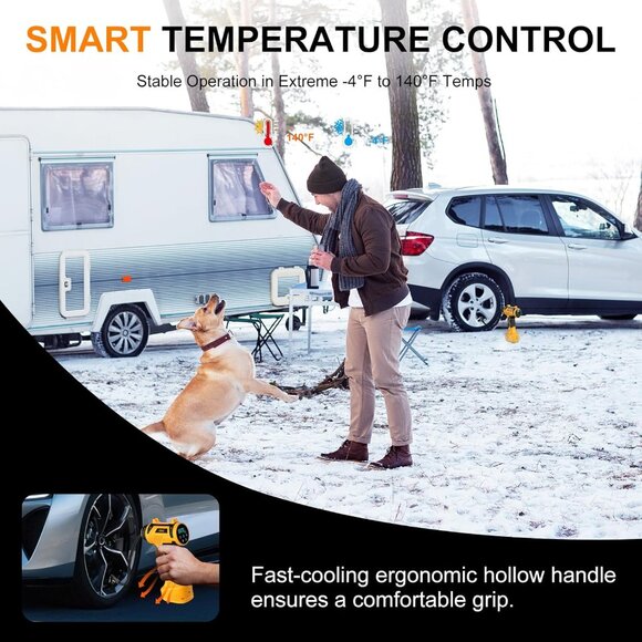 Tire Inflator Portable Air Compressor - Picture 6 of 12